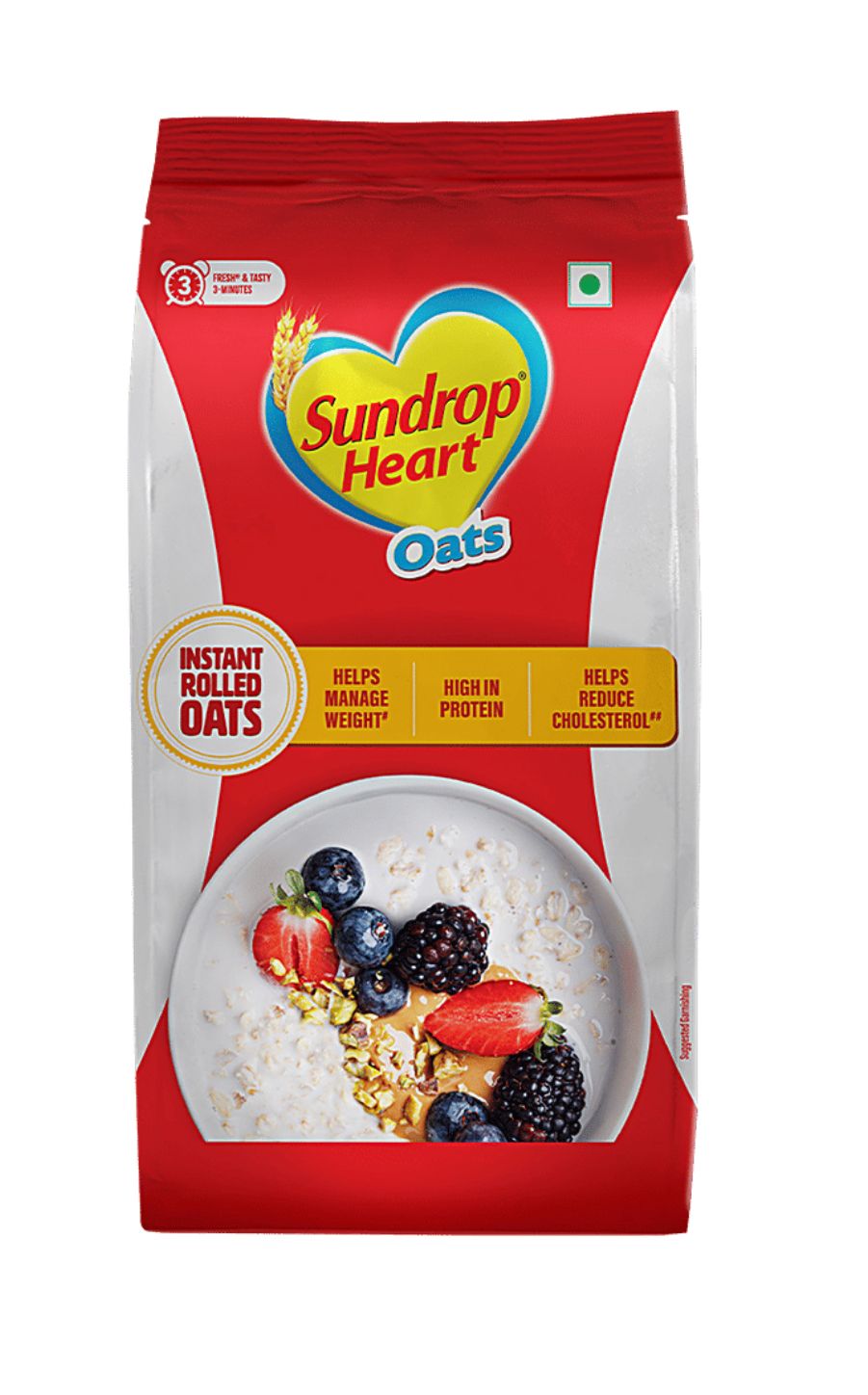 Heart oats- Instant Rolled oats  High in protein