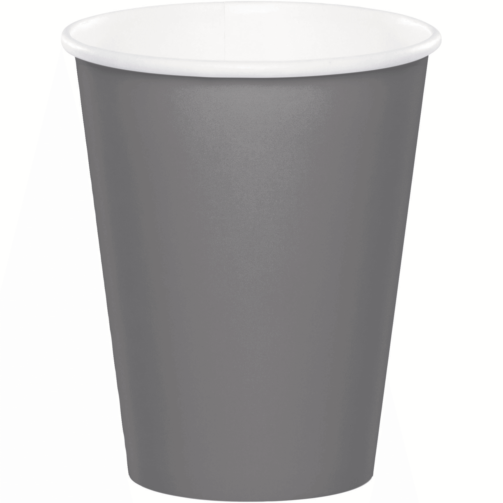 Glamour Grey Paper Cups 270ML - 8 PC