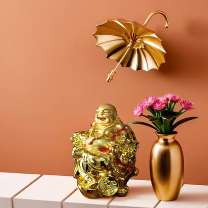 Sitting Buddha Gold Plated