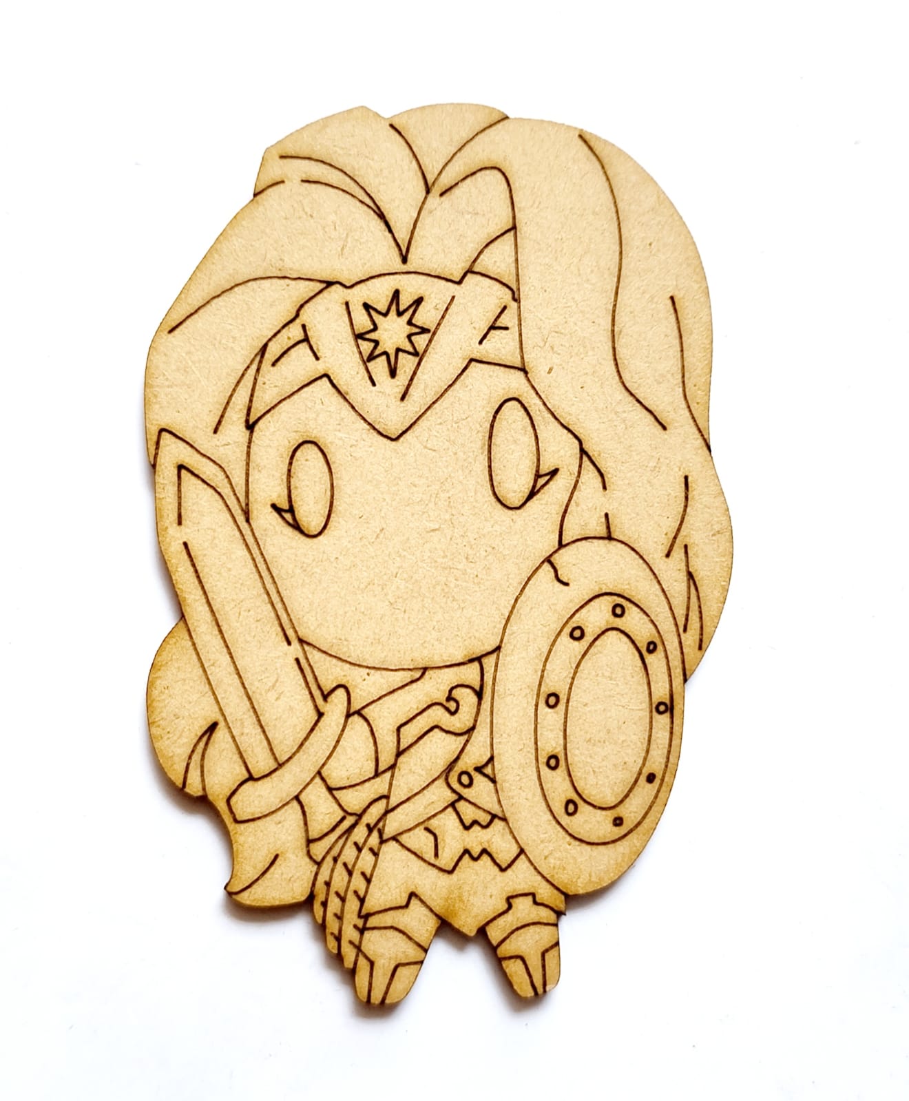 Brand Zero Pre Marked MDF Base - Design 3078 - Select Your Preference Of Size & Thickness