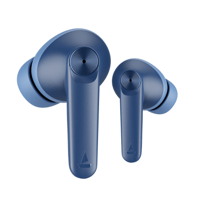 boAt Airdopes Atom 83 | True Wireless Earbuds with up to 50 Hours Playtime, Quad Mics with ENx™ Technology, 13mm Drivers, BEAST™ Mode, ASAP™ Charge Blue boAt Airdopes Atom 83 | True Wireless Earbuds with up to 50 Hours Playtime, Quad Mics with ENx™ Technology, 13mm Drivers, BEAST™ Mode, ASAP™ Charge Blue