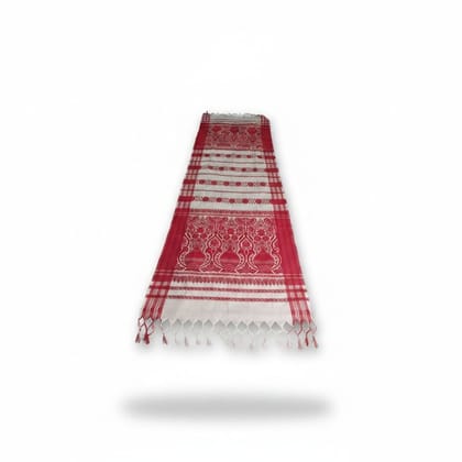 Traditional Handwoven Assamese Gamosa