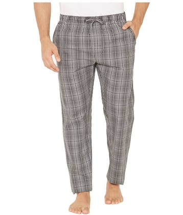 XYXX Pack of 1 Pyjama For Men's ( Black )