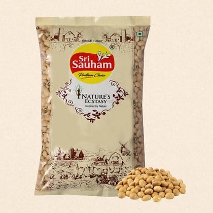 Sri Sauham Lobia, Premium Black-Eyed Beans - 500G