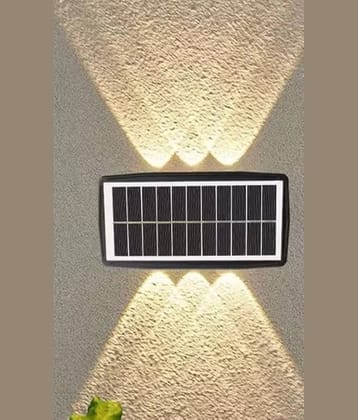 ZESTRUM 1W Solar Outdoor Wall Light ( Pack of 1 )