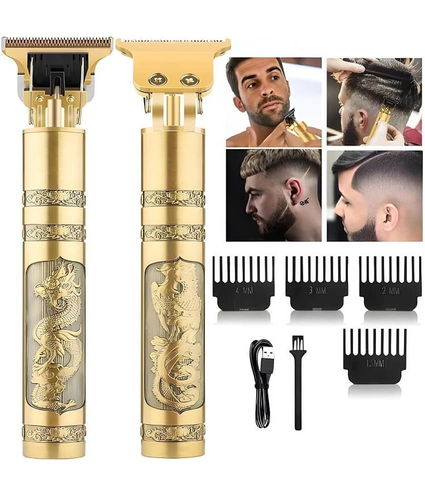 Gatih Trimmer Gold Cordless Beard Trimmer With 120 minutes Runtime