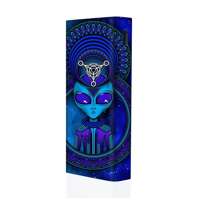 Alien Invasion Blue Mi Powerbank Skins