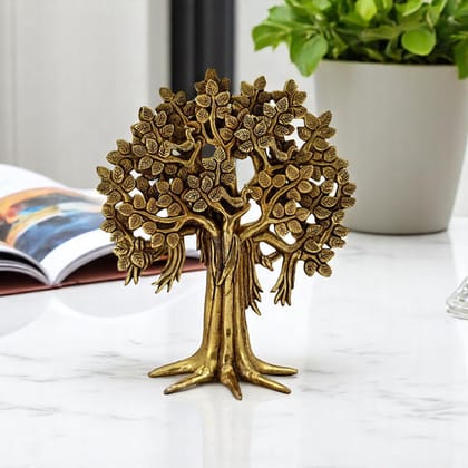 Brass Kalpavriksha Tree Showpiece Trees of Life | Best in Living Room, Table Decoration with Antique Polish Brass Kalpavriksha Tree Showpiece Trees of Life | Best in Living Room, Table Decoration with Antique Polish