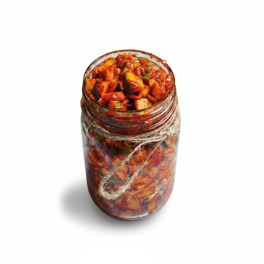 Spicy Mango Pickle - 300 gm - One glass jar