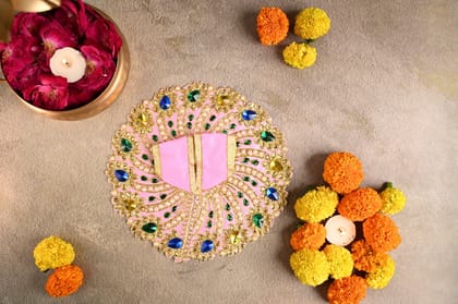 Thakur Ji Ki Poshak (Baby Pink)