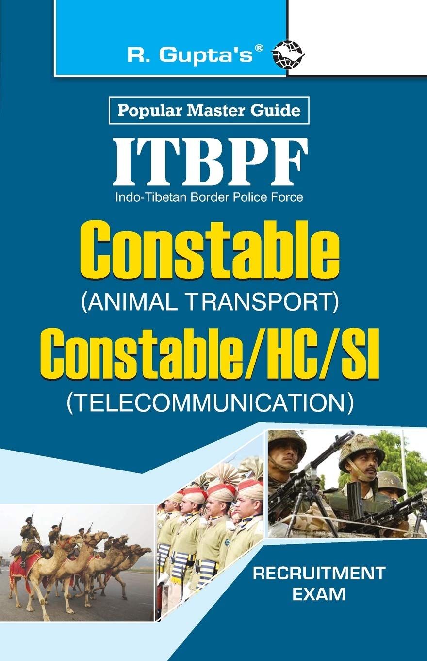 ITBPF: Constable (Animal Transport)/Constable, Head Constable, Sub-Inspector (Telecom) Recruitment Exam Guide [Paperback] [Jan 05, 2024] RPH Editorial Board