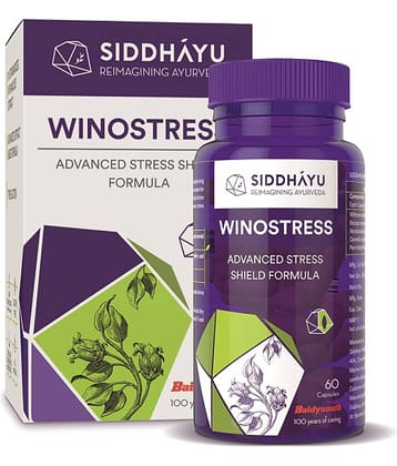 Siddhayu Winostress Capsule 60 No.S Pack of 1