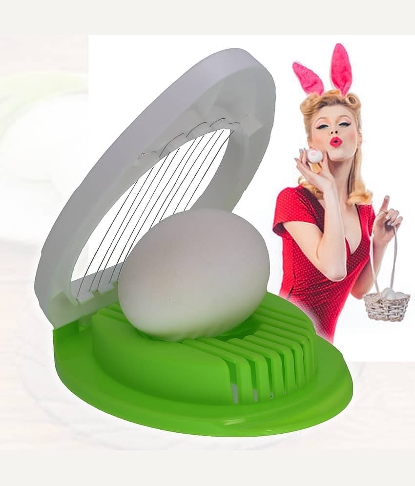 JMALL Egg Slicer Cutter Multicolor Plastic Mannual Chopper 0 ml ( Pack of 1 )