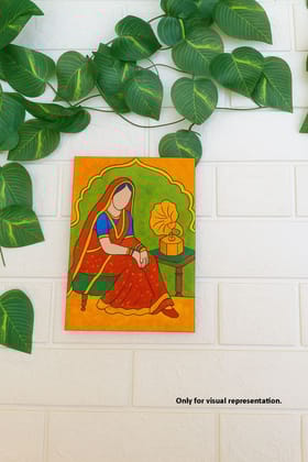 Dbeautify's DIY Traditional Painting – Gramophone Lady