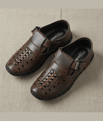 Akiko - Brown Men's Sandals