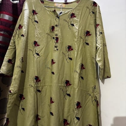 Cotton Kurti With Pant Duppta