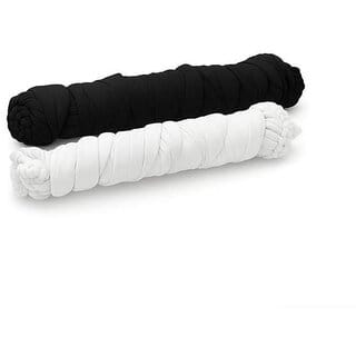 (Pack of 2) Black & White Cotton Dupatta Combo Set | Soft Breathable Cotton Dupattas for Women | Daily & Ethnic Wear