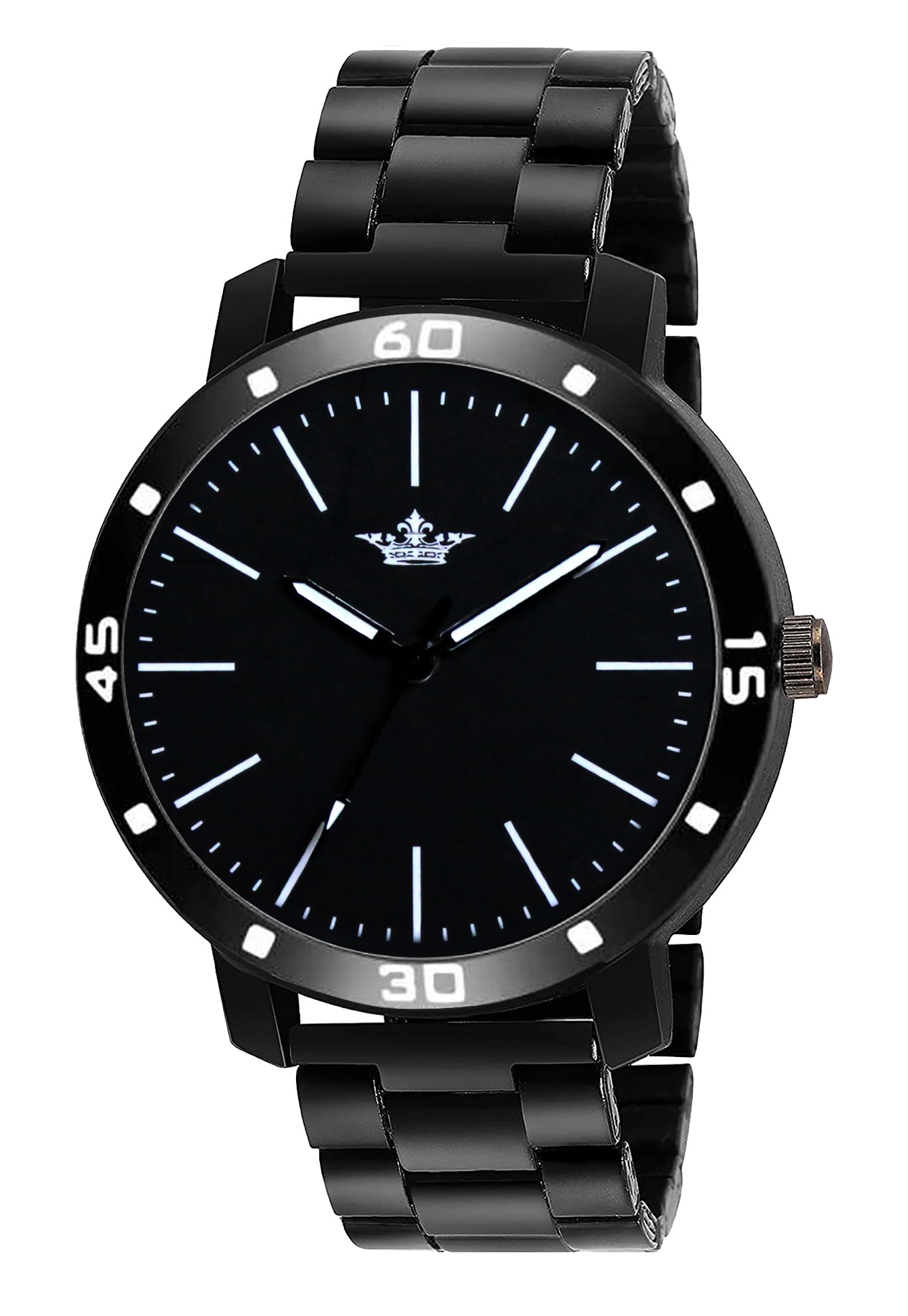 Black Dark Edition Analog Watch for Men LR112
