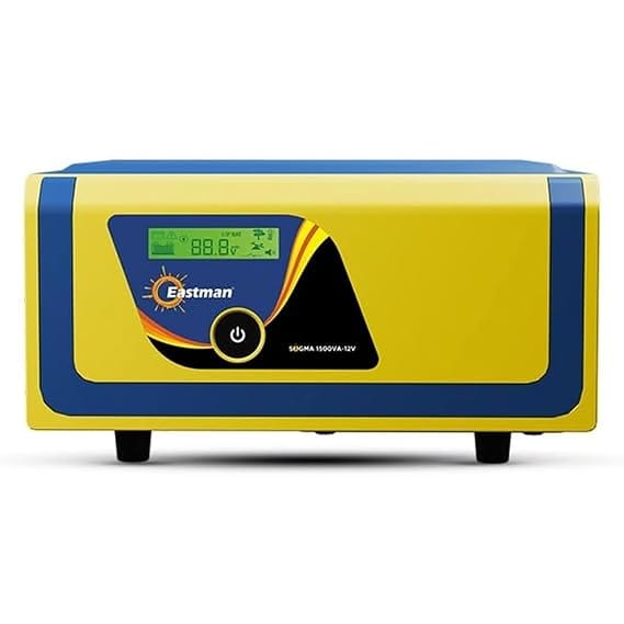 EASTMAN ENERGY Sigma 1500VA/12V Square Wave Home UPS | Inverter for Home, Office & Shops | 36 Months Warranty | 10 Years Warranty On Transformer