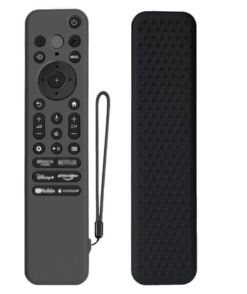 Silicone Case Cover for Sony TV Remote Control, Sony Remote Cover for RMF-TX811D / TX900 MG3 / TX800U 2024 BRAVIA Series (RMF-TX910U Black) MODEL 2023 RMF-TX910U BLACK