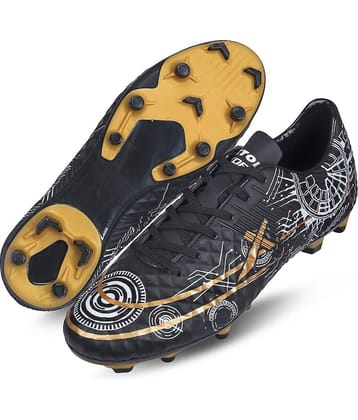 Vector X HYDRA-X Black Gold Football Shoes