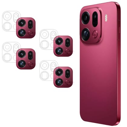 ISAAK Back Camera Lens Protector compatible for OPPO Find X9 Pro (Pack of 4) ISAAK Back Camera Lens Protector compatible for OPPO Find X9 Pro (Pack of 4)