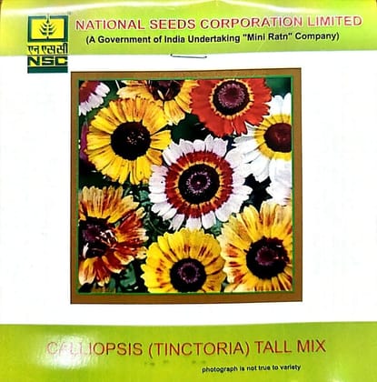 NSC Calliopsis(Tinctoria) Tall Mix Flower Seed