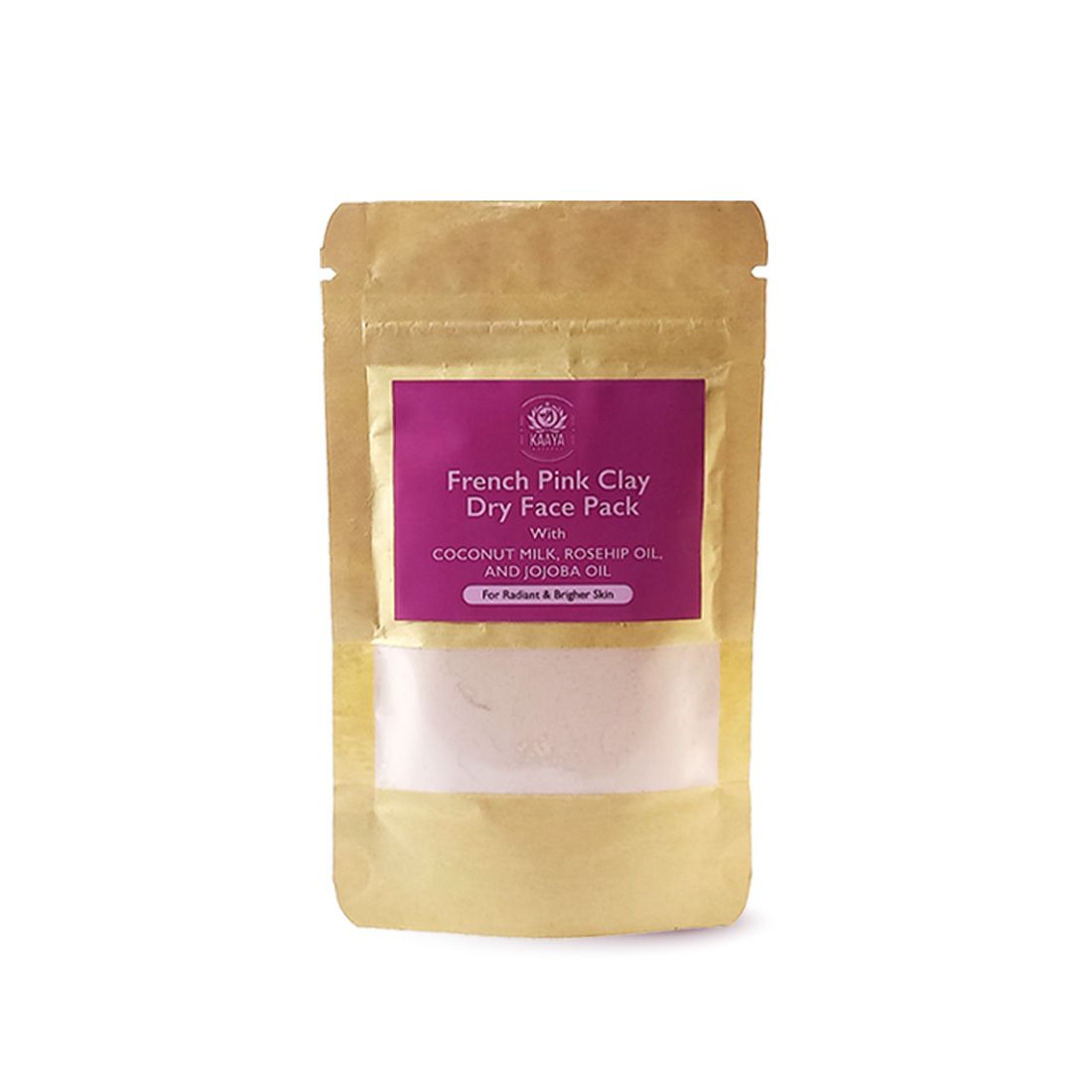 Kaaya Natural French Pink Clay Dry Face Pack