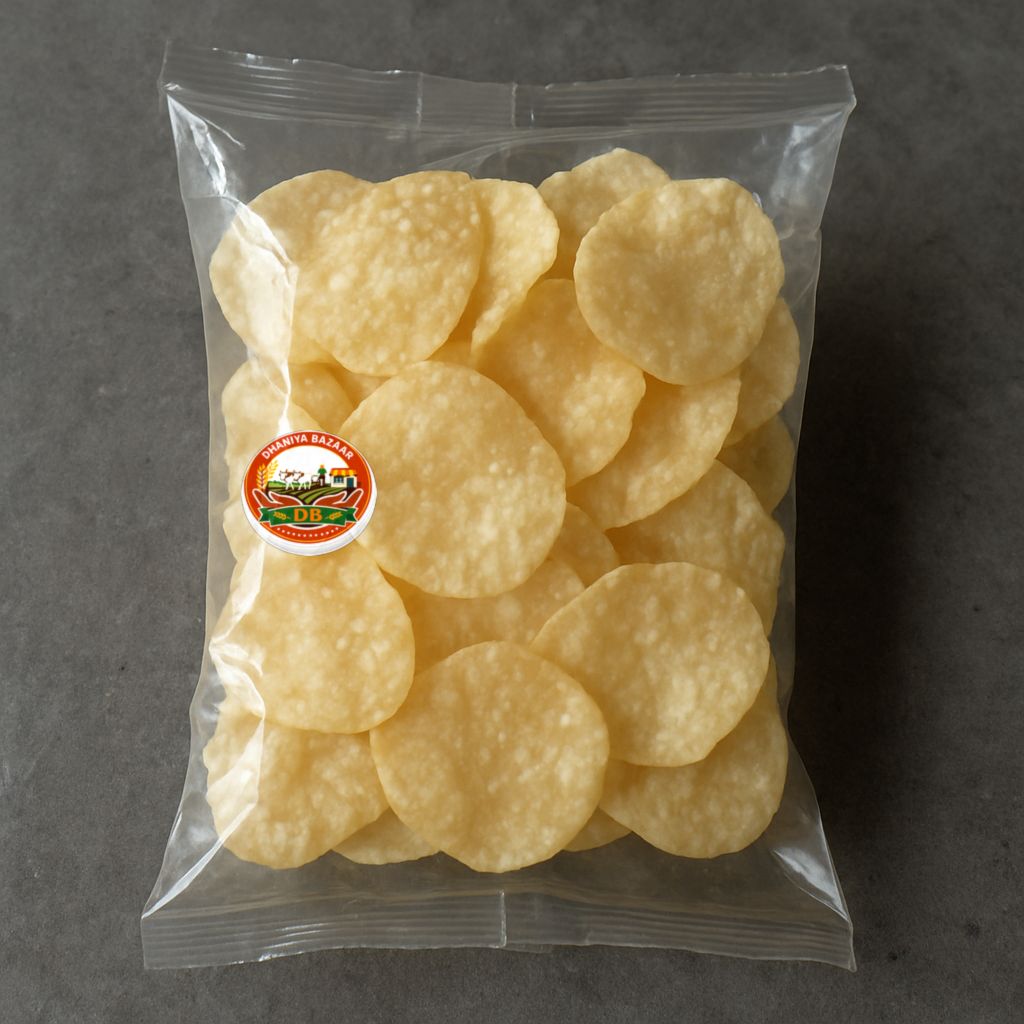 Dhaniya Bazaar's tapioca chips