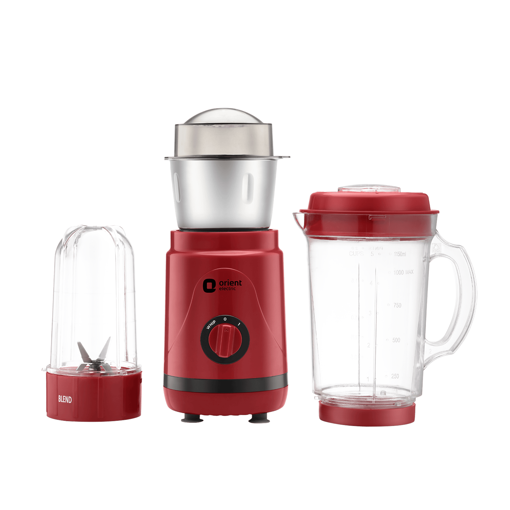 Compact Geenie 3 Jar Mixer Grinder Compact Geenie 3 Jar Mixer Grinder - 400W