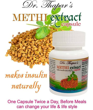 Dr. Thapar'S Anti Diabetes Methi Extract 60 Capsule 500 Mg