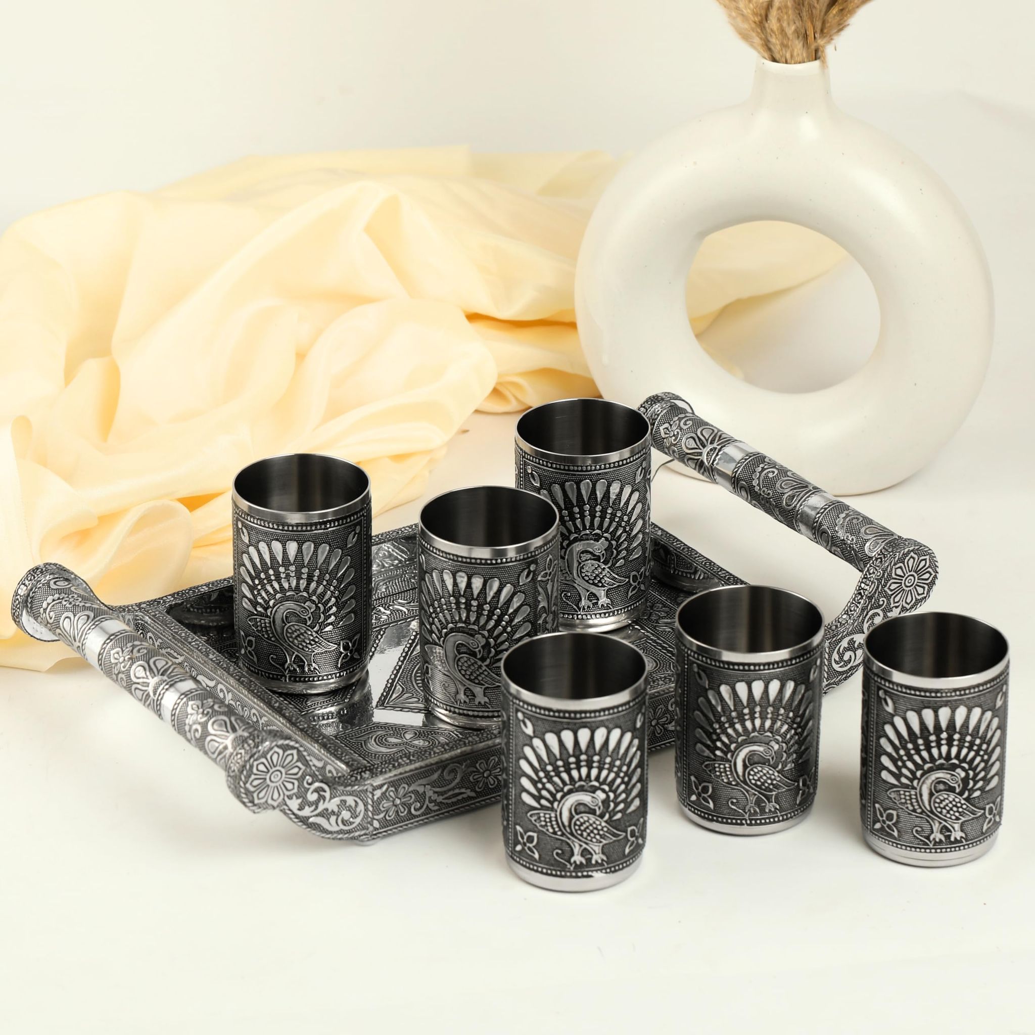 Serving Tray Set J.xo and Emboss