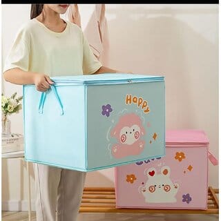 Non-Woven Fabric Moroccon Print Storage large Bags