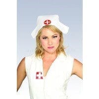 Wanna Party Nurse CaP with Red Cross Design for Costume