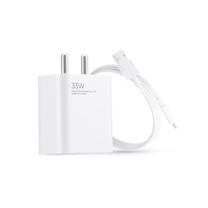 Mi 33W SonicCharge 2.0 USB Fast Charger ,Quick Charging for Smartphones, Tablets and iPhones (White)