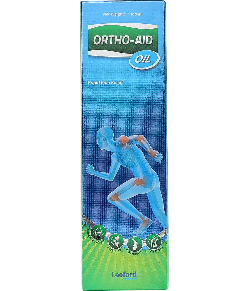 ORTHOAID Joint Pain Relief Oil _ Ayurvedic Herbal Massage Oil for Bones & Muscles | 100ml Bottle