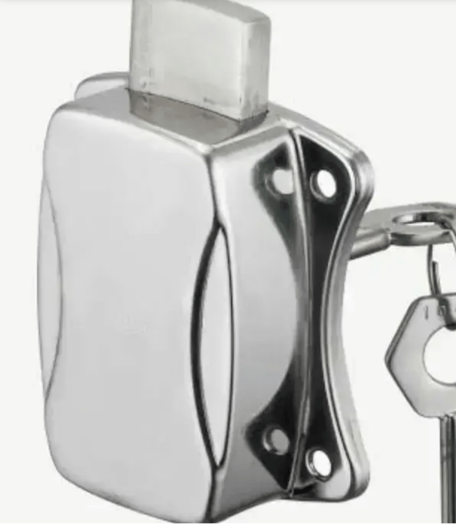 Adison Secura Drawer Lock Dimple Key System Pack Of 1 Set Stainless Steel