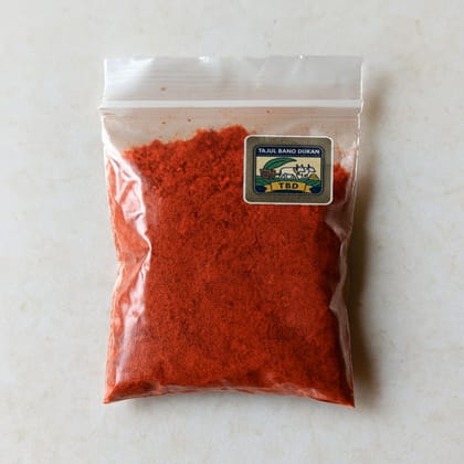Tajul Bano Dukan's premium red chilli powder