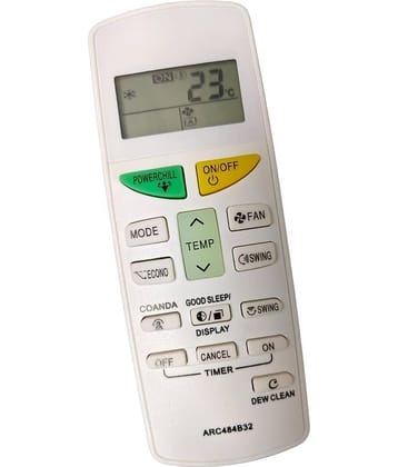 Hybite Daikin AC Remote Compatible with Daikin Ac Dew Clean funstion