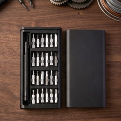 24 in 1 Precision Screwdriver Tool Kit Medium Size Magnetic Repair Set for Mobile, Laptop & Electronics (1 Set) 24 in 1 Precision Screwdriver Tool Kit Medium Size Magnetic Repair Set for Mobile, Laptop & Electronics (1 Set)