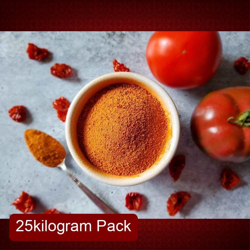 Generic Brand Tomato Powder A1 (25kg Drum) | Spray Dried Veg Juice Powder | Culinary Use