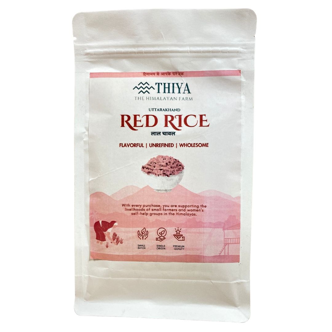 Thiya Himalayan Red Rice | Nutrient-Rich & Organic | Uttarakhand’s Finest