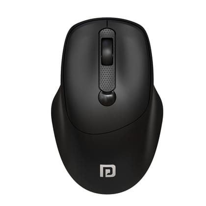 Portronics Toad 35 Wireless Mouse with 2.4 GHz Wireless, Adjustable Sensitivity, USB Receiver, Ergonomic Design, for Laptops, Desktops PC, Mac