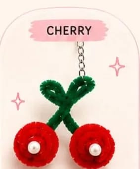 Cherry Keychain