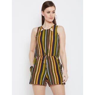 Purys Multicolor Jumpsuits For Womens