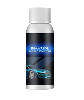 Innovative Headlight Repair Polish for Car Headlamp Restoration | Anti-Yellowing Shine Restorer for Clarity & Brightness | 250ml | Easy DIY Application | All Vehicle Types