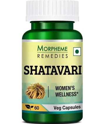 Morpheme Remedies Shatavari (Asparagus Racemous) 500mg Extract - Capsule 60 no.s
