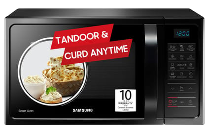 Samsung 28L, Convection Microwave Oven with Curd Making(MC28A5013AK/TL, Black, Ceramic Enamel Cavity with 10 Year Warranty) Samsung 28L, Convection Microwave Oven with Curd Making(MC28A5013AK/TL, Black, Ceramic Enamel Cavity with 10 Year Warranty) - Blac Samsung 28L, Convection Microwave Oven with Curd Making(MC28A5013AK/TL, Black, Ceramic Enamel Cavity with 10 Year Warranty) Samsung 28L, Convection Microwave Oven with Curd Making(MC28A5013AK/TL, Black, Ceramic Enamel Cavity with 10 Year Warranty) - Blac