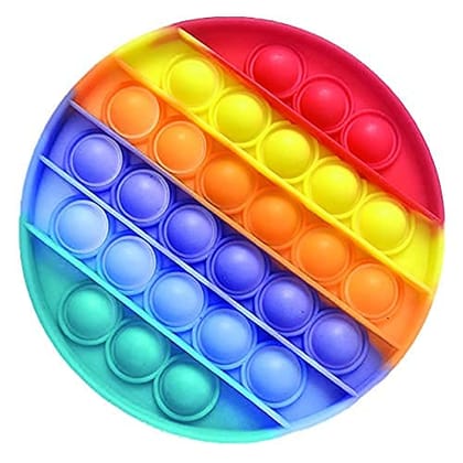 Nawani Push Pop Bubble Fidget Sensory Toy,Autism Special Needs Silicone Stress Relief Toy,Great Fidget Toy