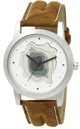 LOREM White 3D Look Analog Watch for Men LR09-UF LOREM White 3D Look Analog Watch for Men LR09-UF